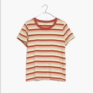 Madewell striped Tee